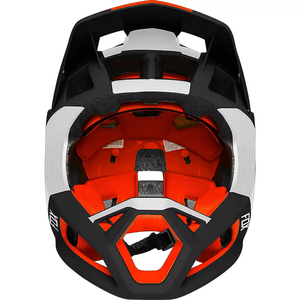 Miniatura Casco Bicicleta Proframe Blocked - Color: Negro-Naranjo