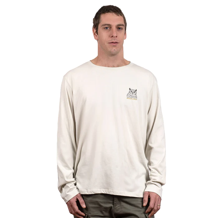 Miniatura Polera Manga Larga Tucúquere - Color: Beige Tucuquere