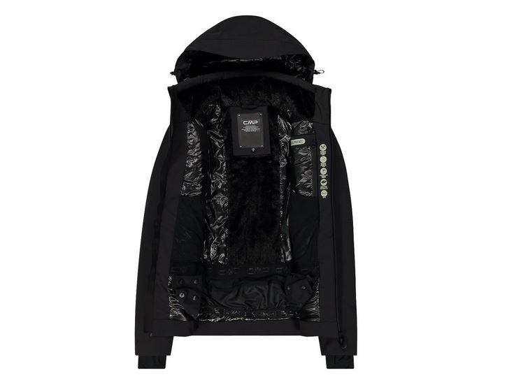 Miniatura Chaqueta Mujer Ski Zip Hood - Color: Negro