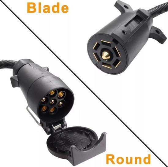 Adaptador  Enchufe Macho Americano /Hembra Europea - Color: Negro