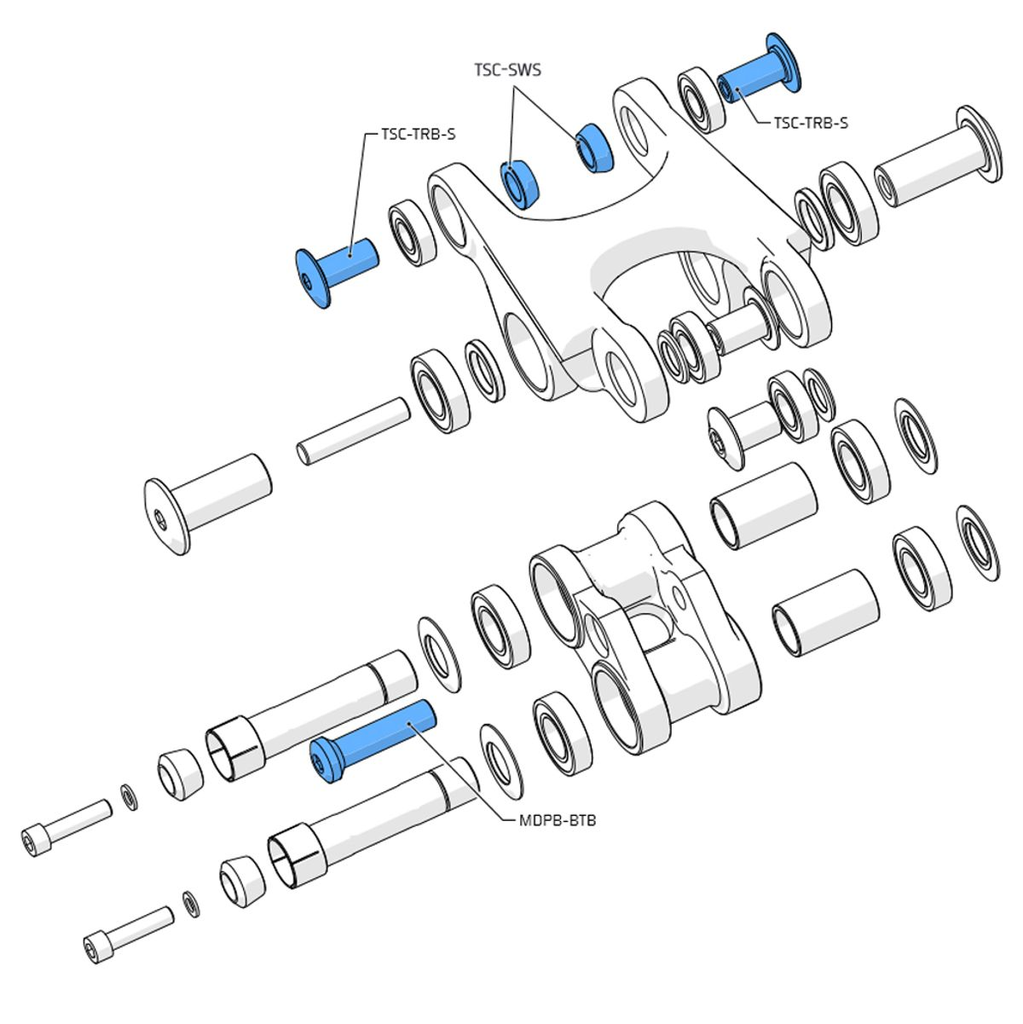 Despiece Amortiguador Kit 12 -
