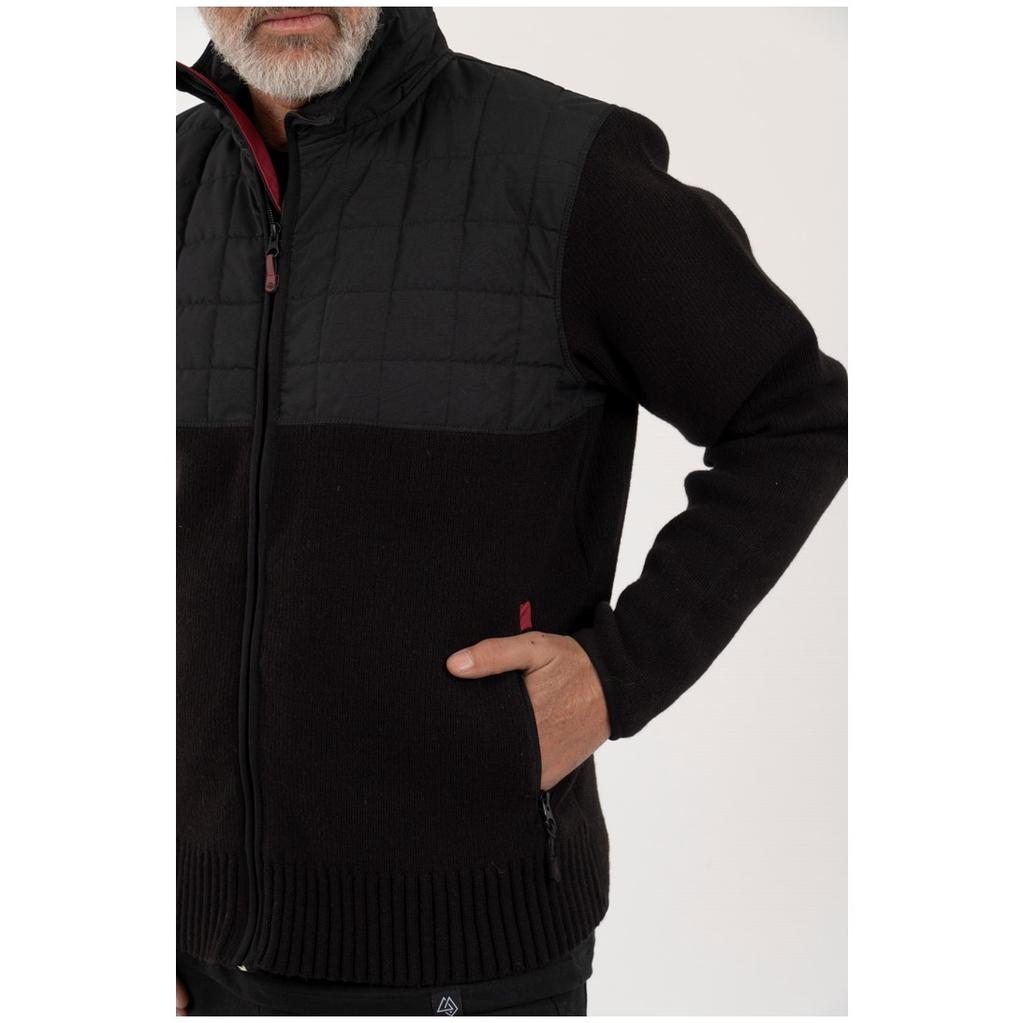 Miniatura Bomber Hibrido Herrtschiske Hombre - Color: Negro