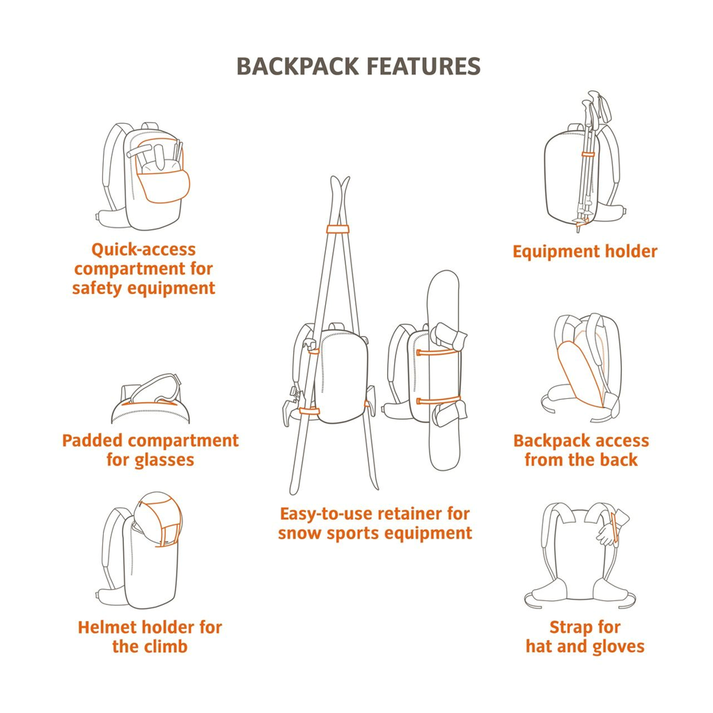 Mochila Back Bowl 22 L - Color: Azul, Formato: 22 L