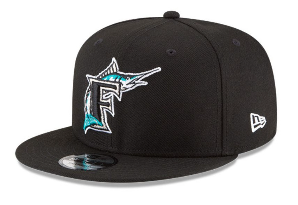 Miniatura Jockey Florida Marlins MLB 9 Fifty  - Color: Negro