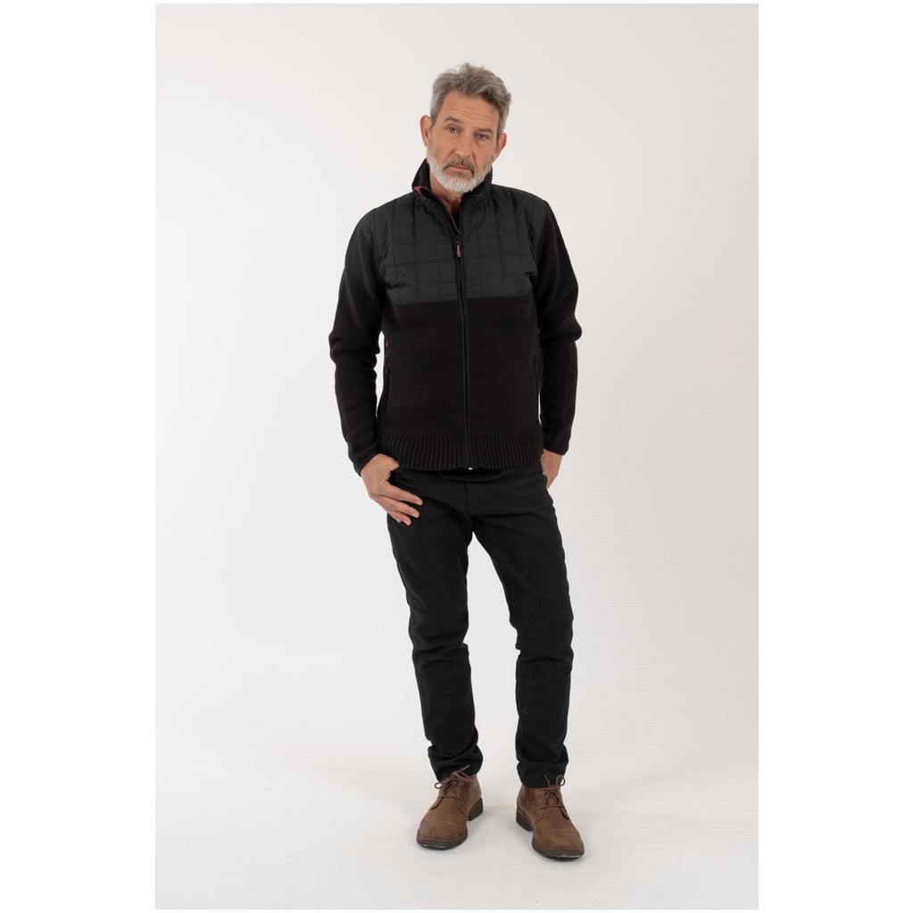 Miniatura Bomber Hibrido Herrtschiske Hombre - Color: Negro