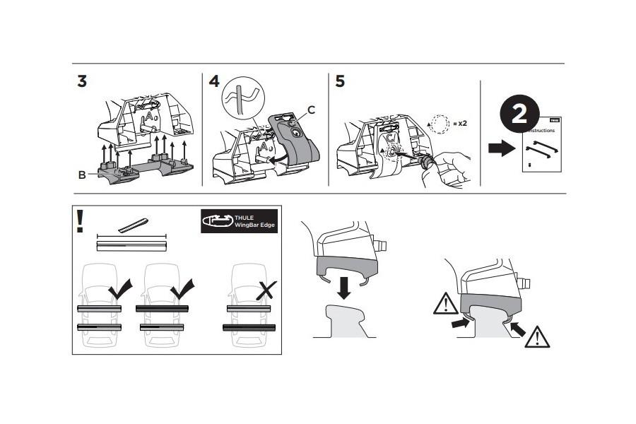 Kit De Anclaje Volvo Xc40,V60,V90 2019 186010 -