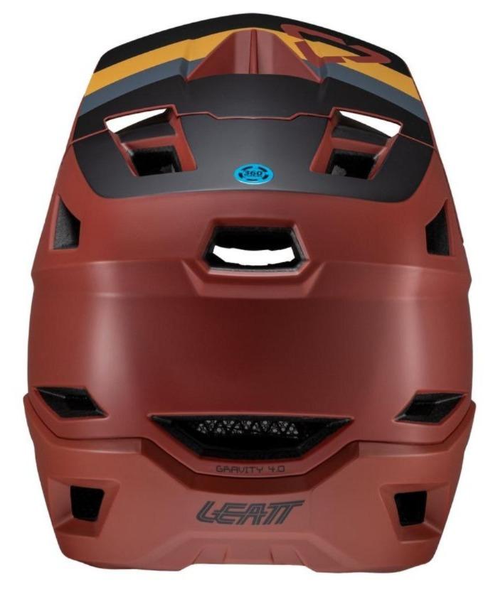 Miniatura Casco MTB Gravity 4.0 V25  - Color: Rojo Marrón