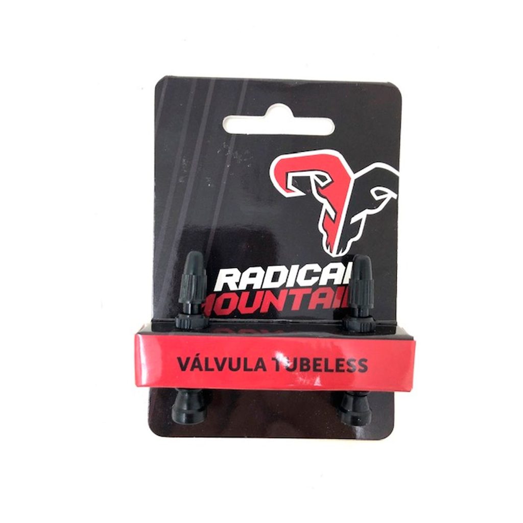 Miniatura Válvulas Presta F/V Tubeless 2U - Color: Negro