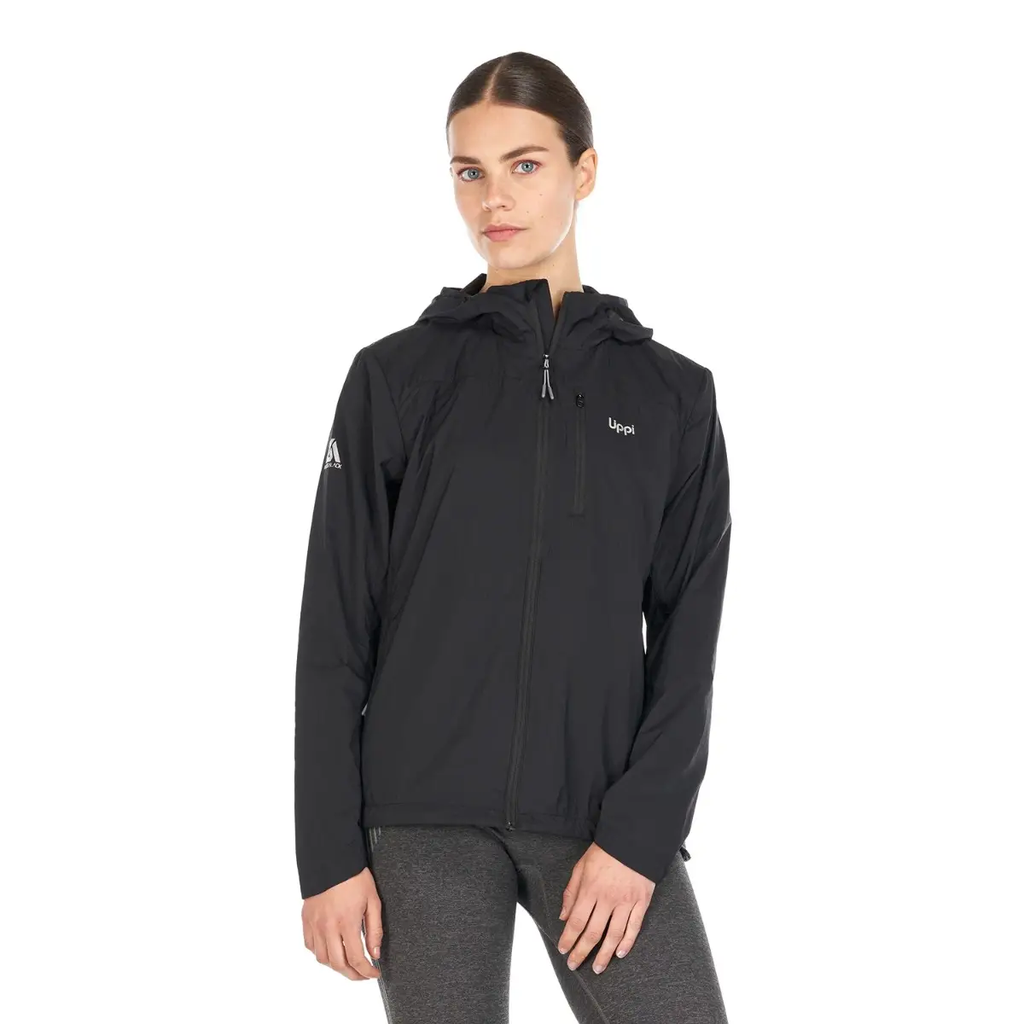 Miniatura Chaqueta Mujer Spry WindBreaker Hoody Jacket - Color: Negro