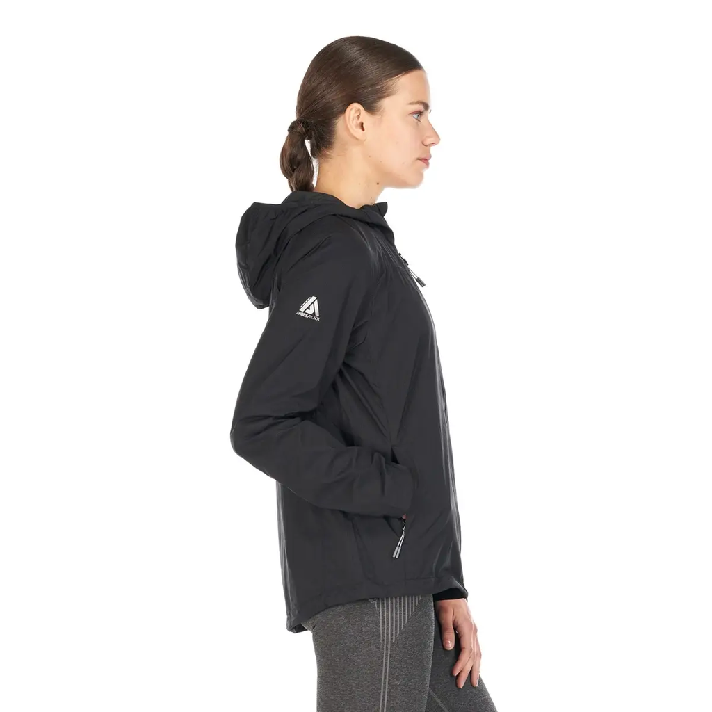 Miniatura Chaqueta Mujer Spry WindBreaker Hoody Jacket - Color: Negro