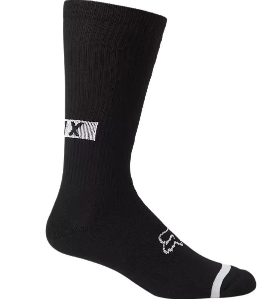 Calcetines Bicicleta 10 Defend Crew - Color: Negro