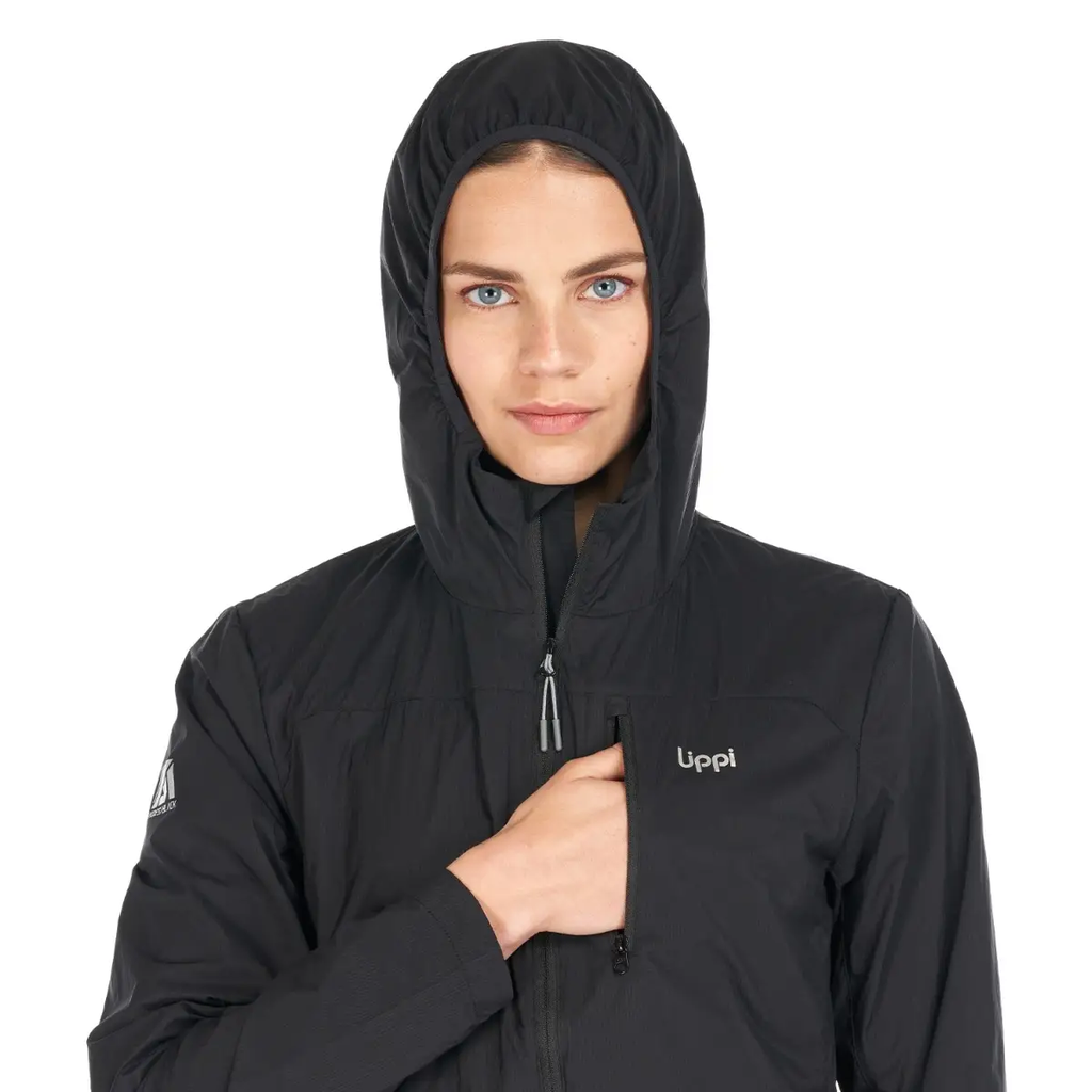 Miniatura Chaqueta Mujer Spry WindBreaker Hoody Jacket - Color: Negro