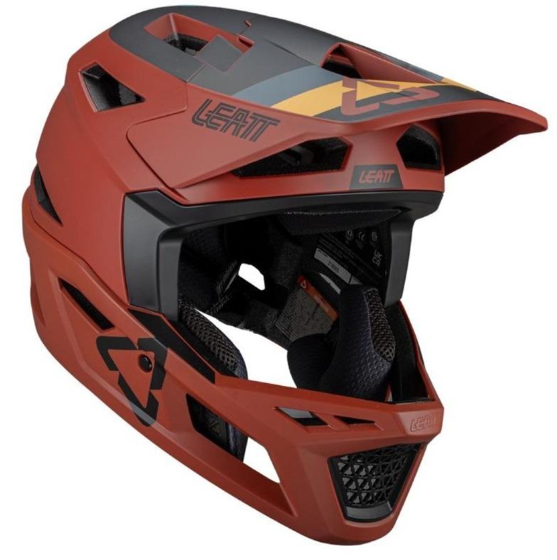 Miniatura Casco MTB Gravity 4.0 V25  - Color: Rojo Marrón