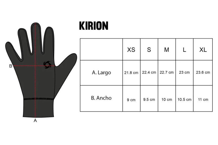 Guantes Unisex Kirion -