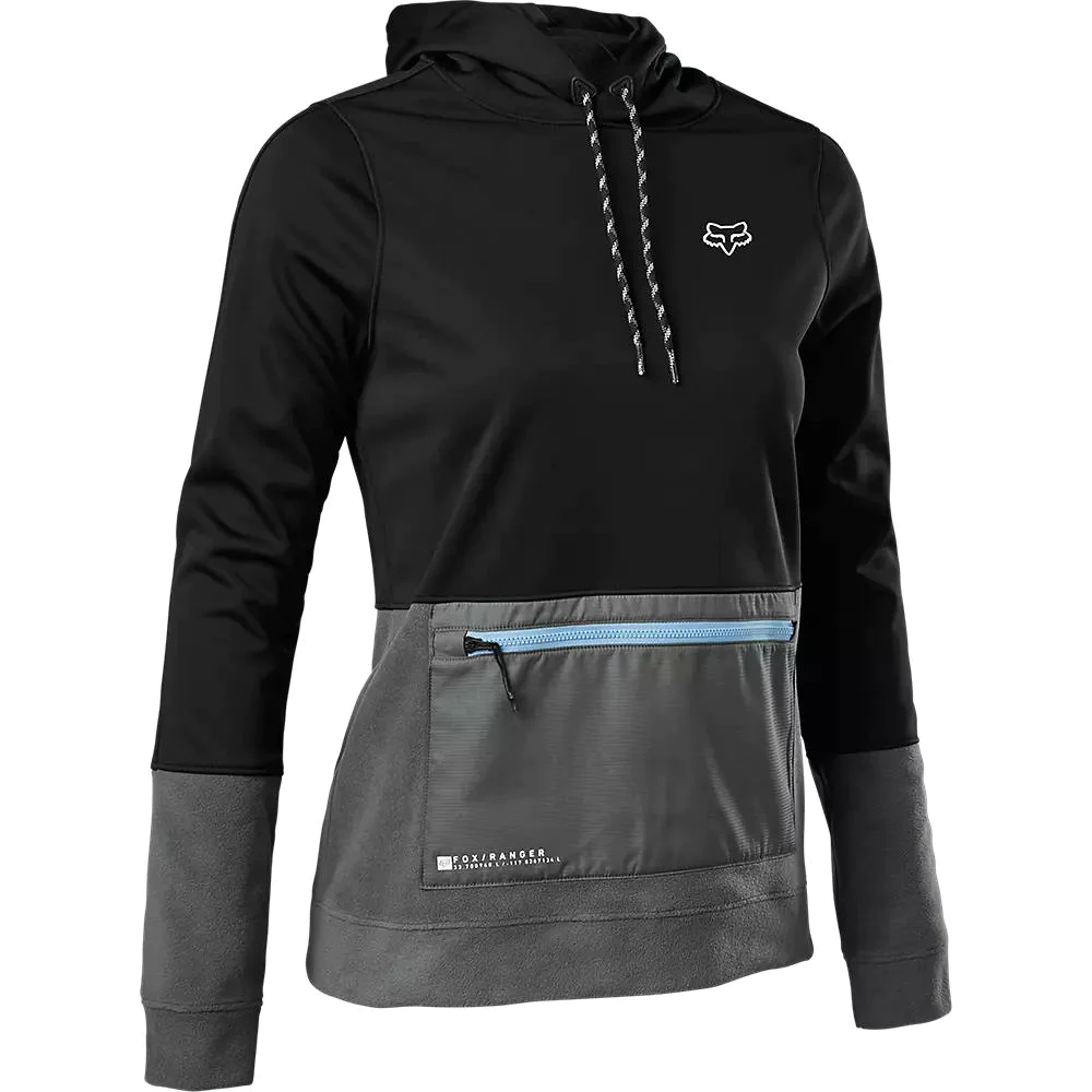 Miniatura Poleron Bicicleta Mujer Ranger Windbloc - Color: Negro