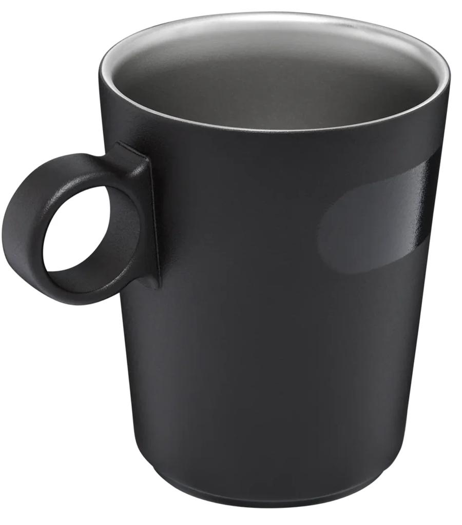 Taza De Latte  313 Ml - Color: Negro Matte