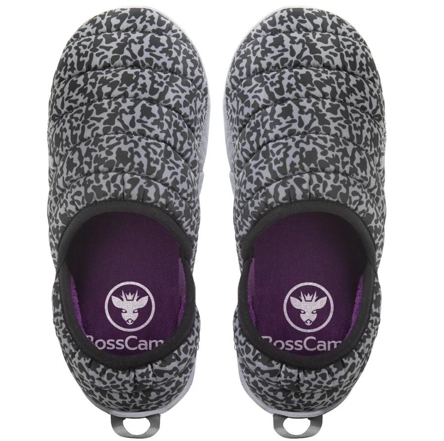 Miniatura Pantufla Térmica SoftShoes Quintay Adulto - Color: Negro/Gris