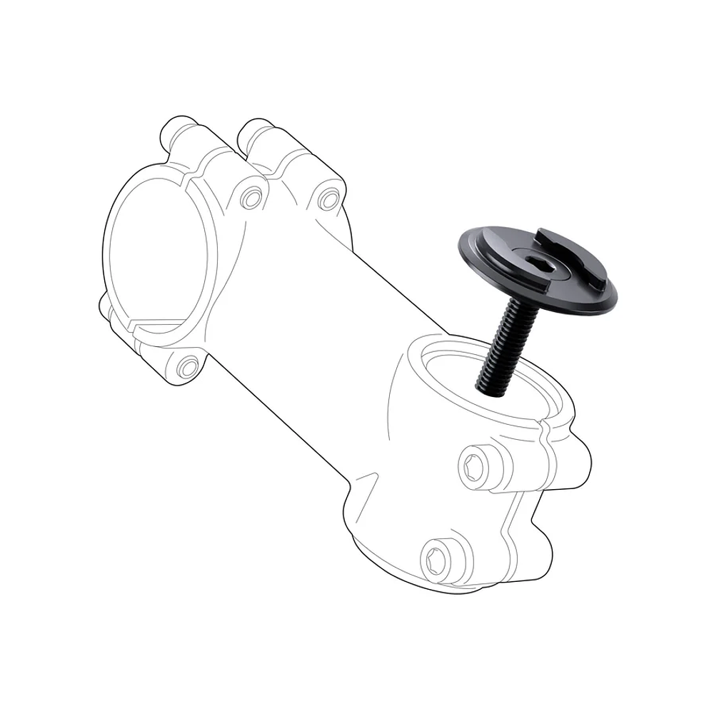 Miniatura Montaje para Movil SP Micro Stem Mount Pro SPC+ - Color: Black