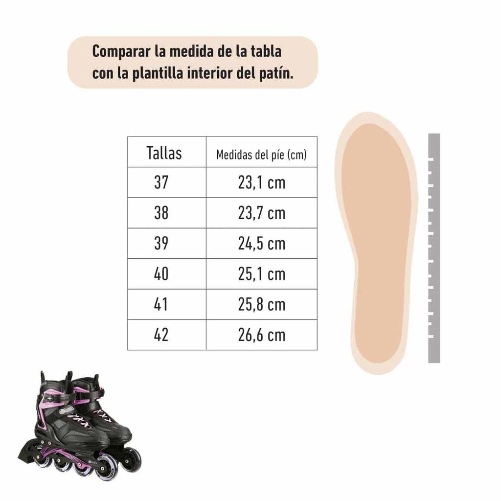 Miniatura Patines Hook Hit Purple 41 - Talla: 41