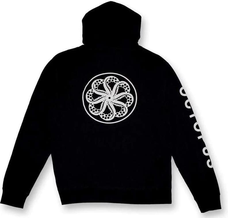 Polerón Hood Massive Logo Hoodie - Color: Black