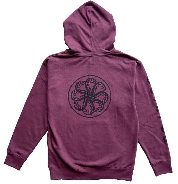 Polerón Hood Massive Logo Hoodie - Color: Maroon