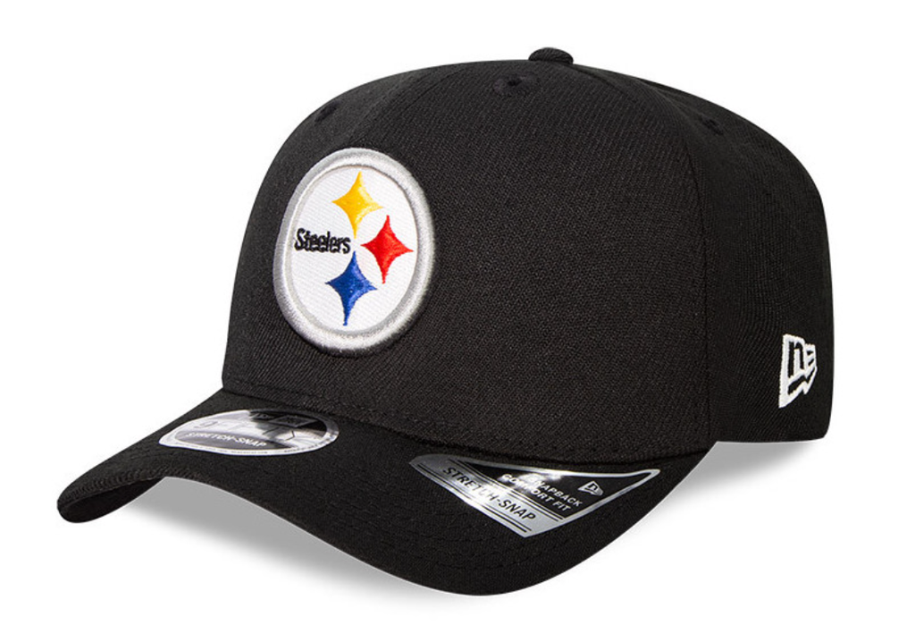 Miniatura Jockey Pittsburgh Steelers NFL 9 Fifty Stretch Snap - Color: Negro