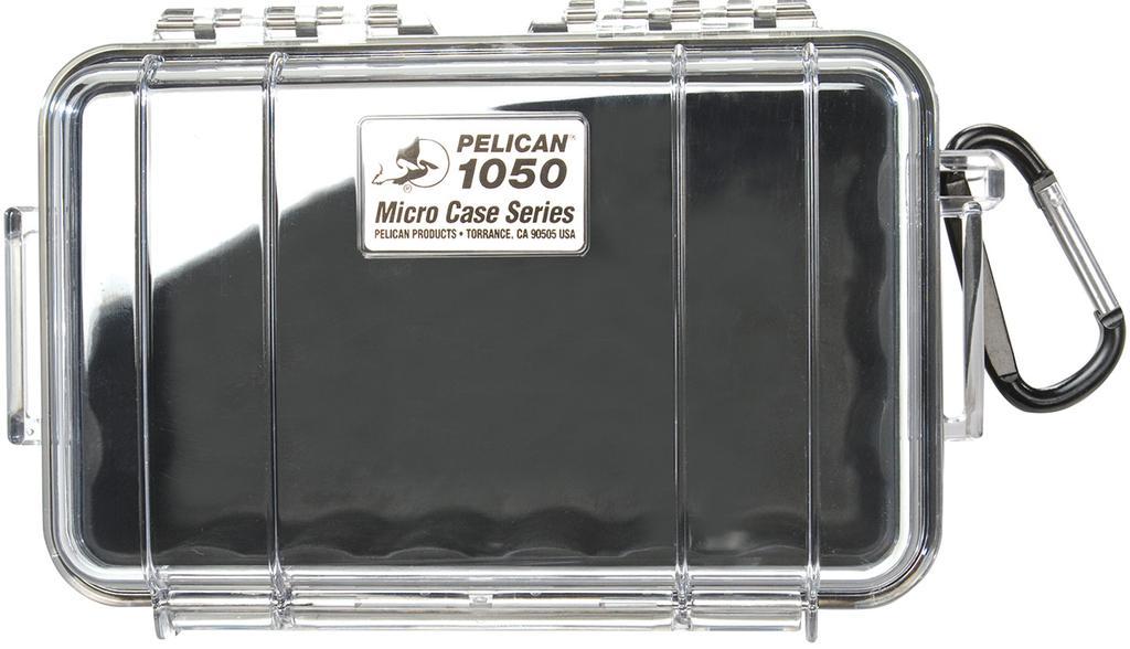 Caja Seca Micro Pelican 1050 Dry Box - Color: Transparente