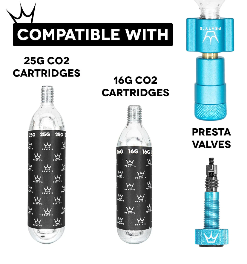 Miniatura Kit CO2 Para Inflado Neumáticos 25G - Formato: Unidad