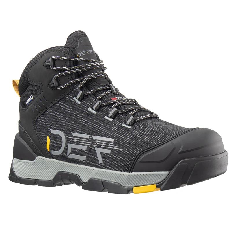 Botin Seguridad Anticorte DEF Rock - Color: Negro