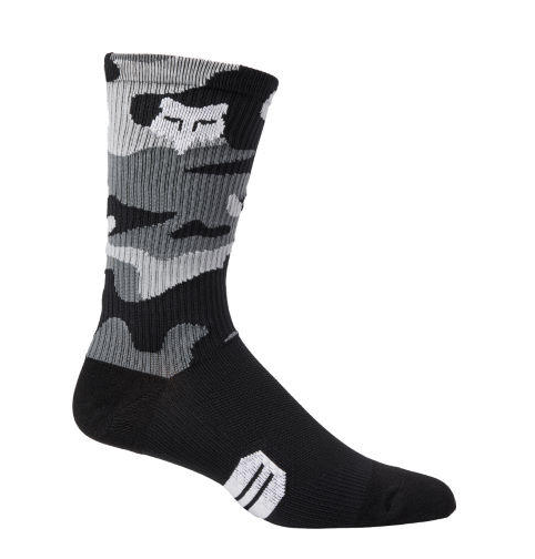 Calcetines Bicicleta Cushioned Crew - Color: Negro Camuflado