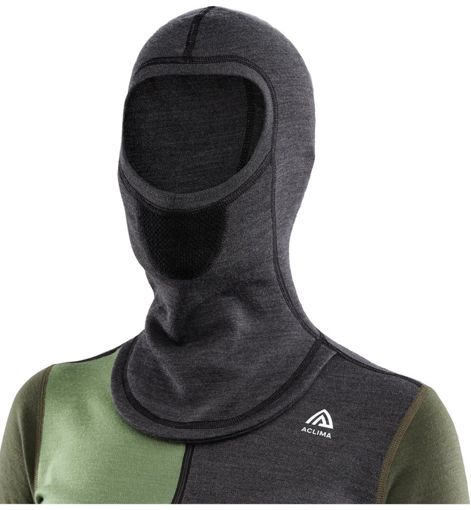 Miniatura  Primera Capa Mujer Warm Wool Hood sweater W/Zip - Color: Verde Oliva