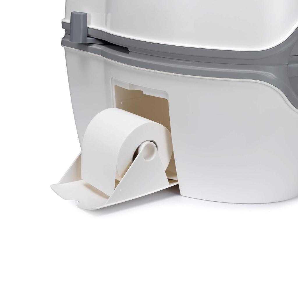 Miniatura Baño Químico 565E 21LT Con Sistema De Descarga Eléctrico - Color: Blanco