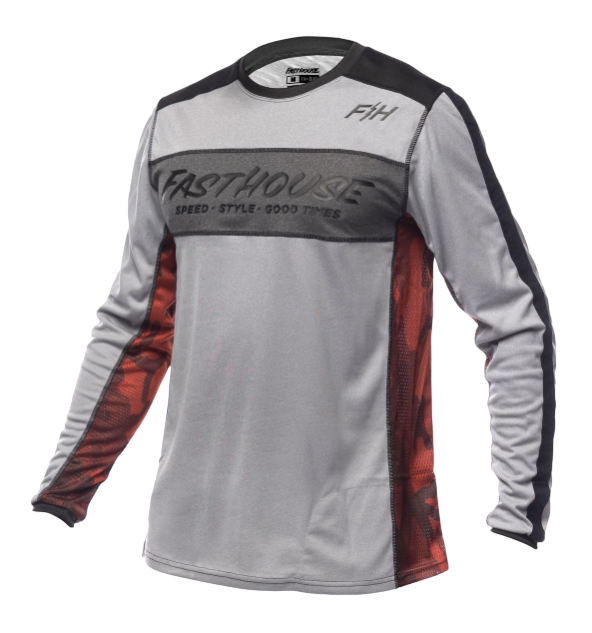 Jersey Classic Acadia Ls Youth De Bicicleta - Color: Gris