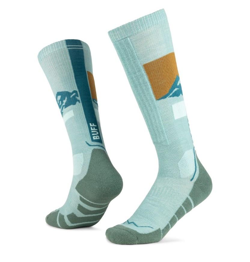 Calcetines Lana Merino Gruesos, Caña Extra Alta