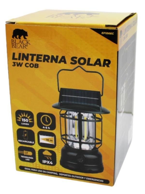 Miniatura Lampara Camping 3W COB Recargable  -