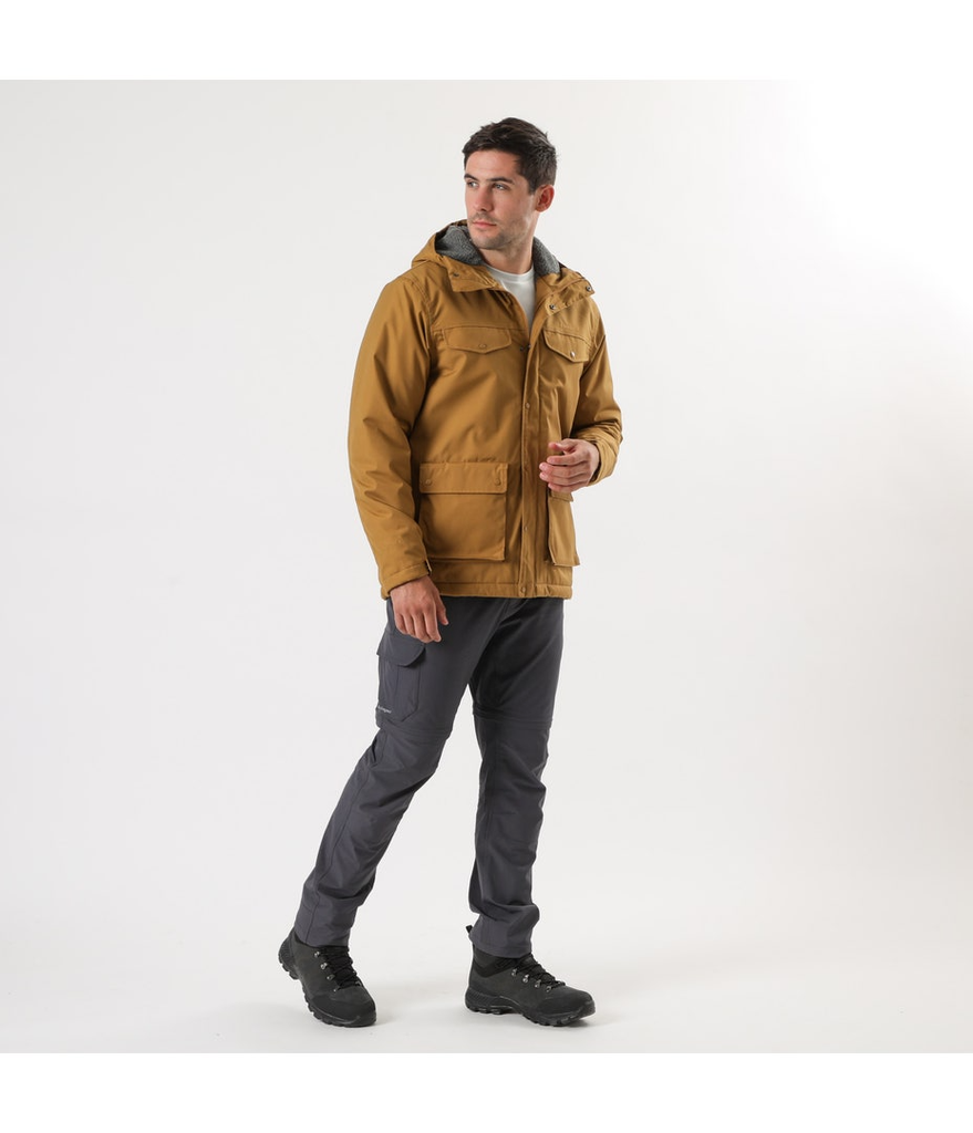 Chaqueta Impermeable Termico Hombre Quetalco - Color: Brown