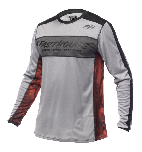 Jersey Classic Acadia Ls Youth De Bicicleta - Color: Gris