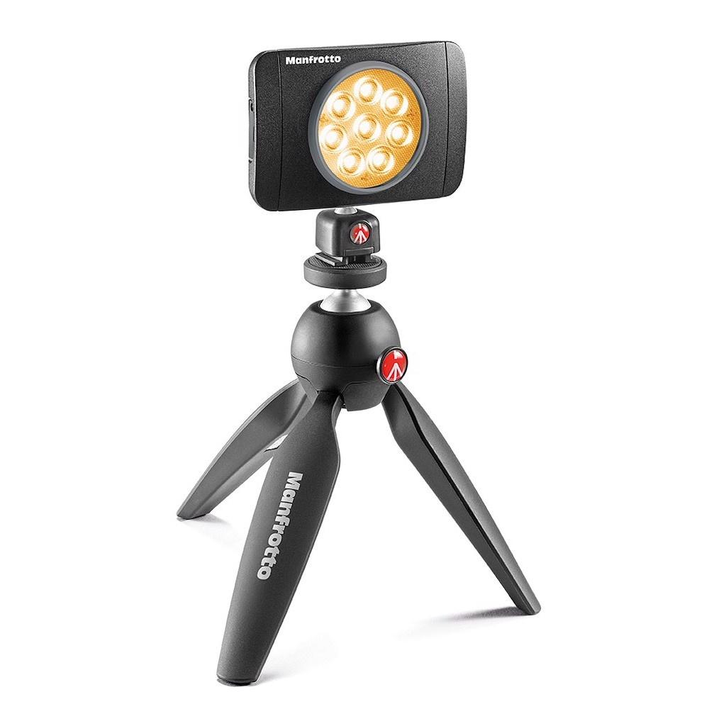 Luz Para Cámara Lumimuse 8 Led Montaje De Filtro A Presión -