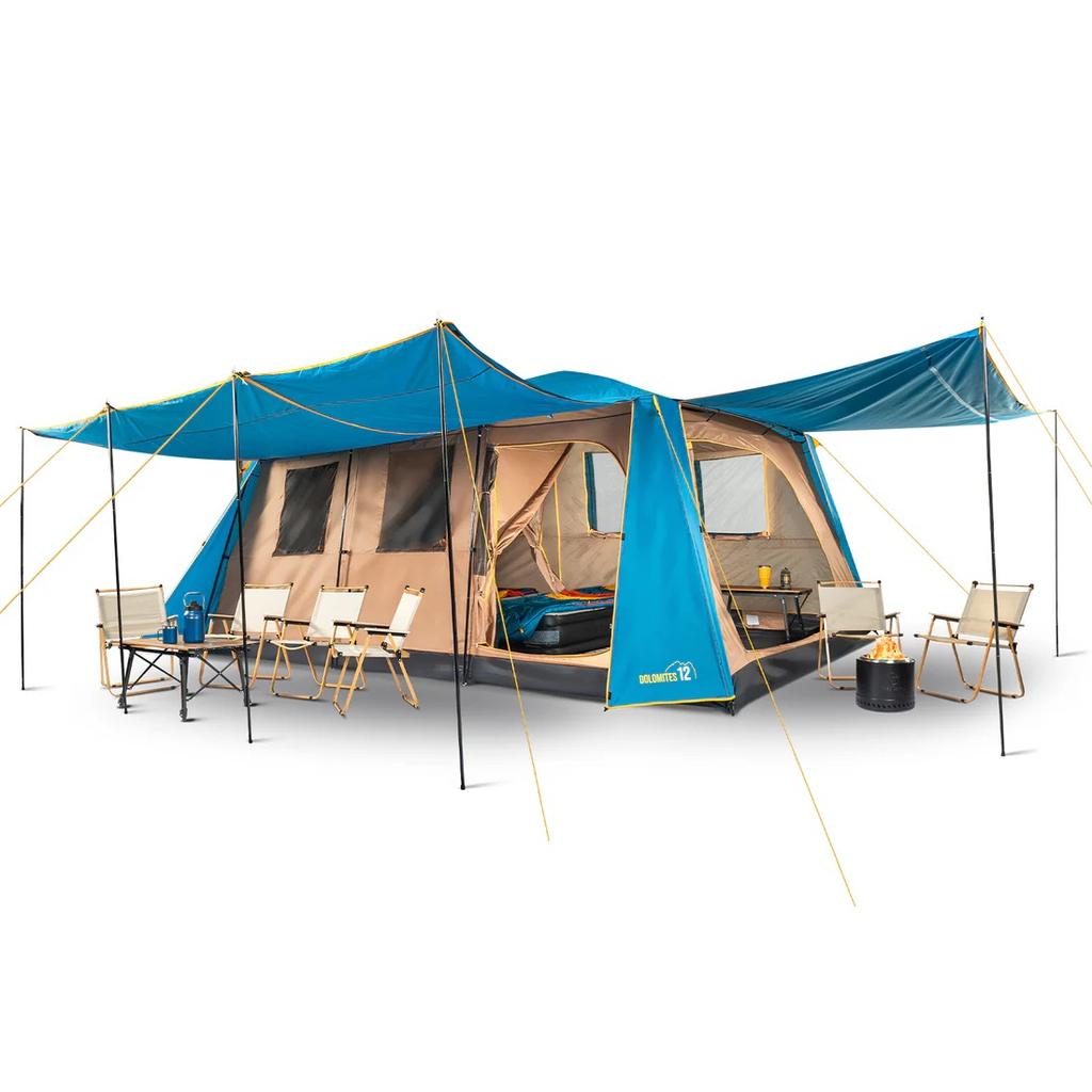Carpa Camping Dolomites 12 personas doble toldo