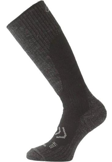 Calcetines Ski Lana Merino SKM - Color: Grey-Black