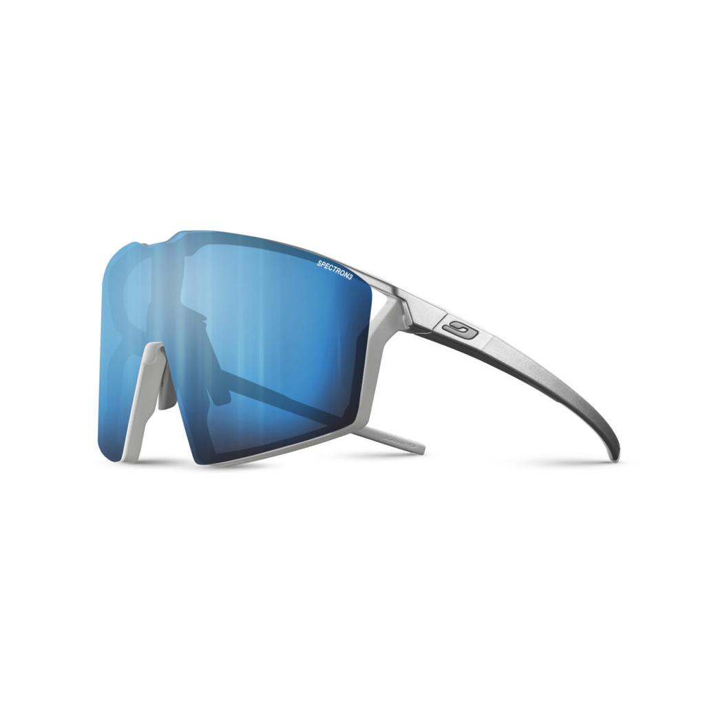 Lentes Edge Spectron 3Cf - Color: Plata Brillante-Blanco Mate