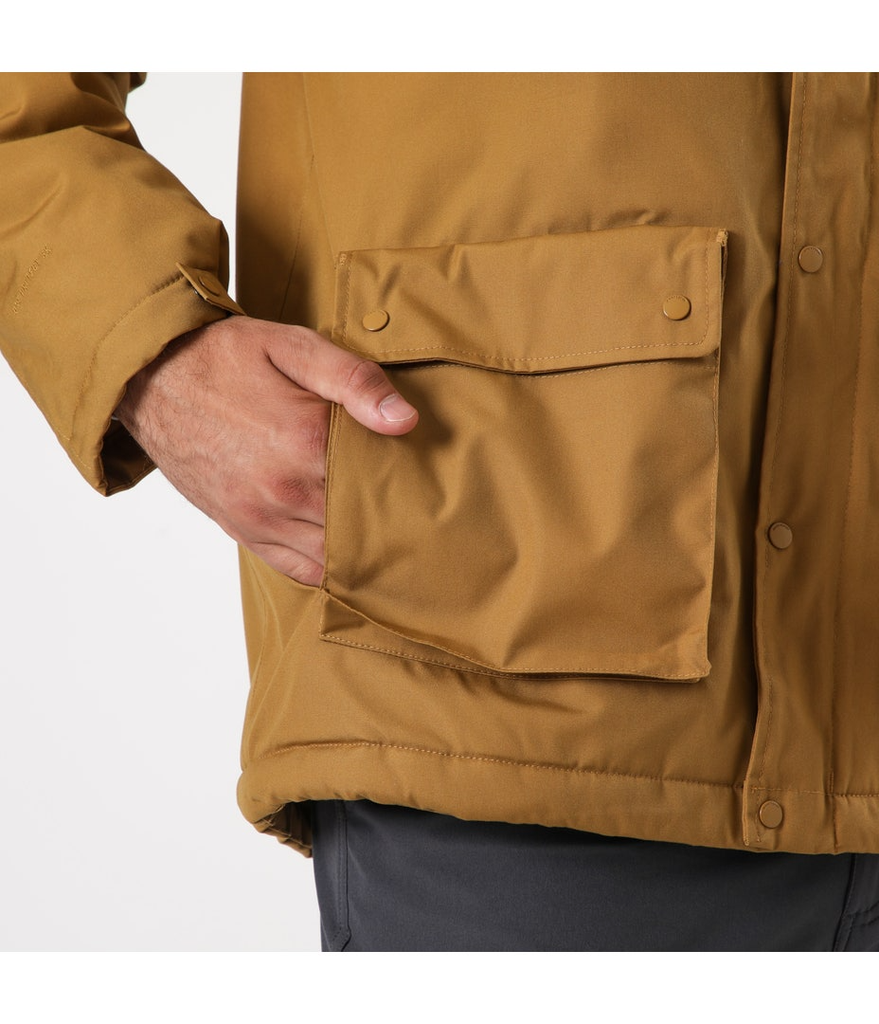 Chaqueta Impermeable Termico Hombre Quetalco - Color: Brown