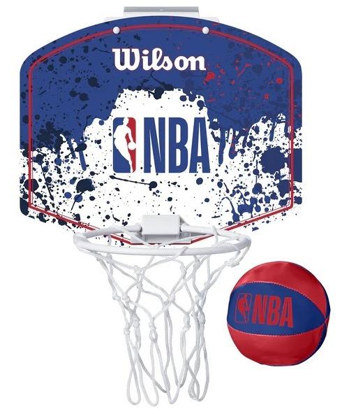 Aro NBA Team Mini Hoop  - Color: Rojo-Blanco-Azul