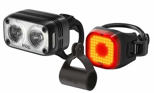 Luces Delantera Y Trasera Blinder Road 600 Mini Square