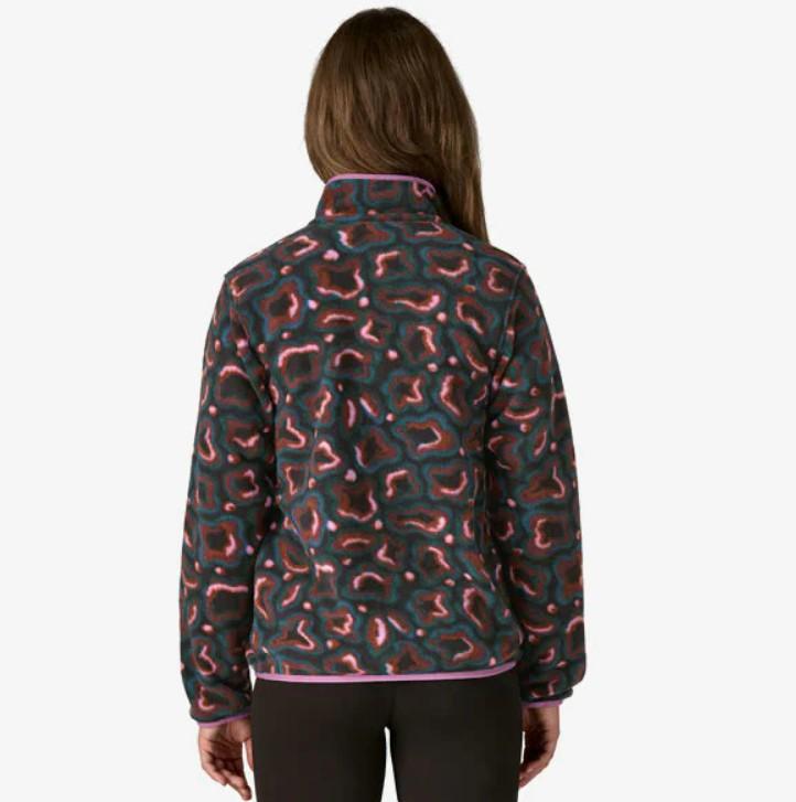 Miniatura Polar Mujer Lightweight Synchilla® Snap-T® Fleece Pullover - Color: Rojo