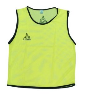 Peto T/Malla Mesh - Talla: S, Color: Amarillo
