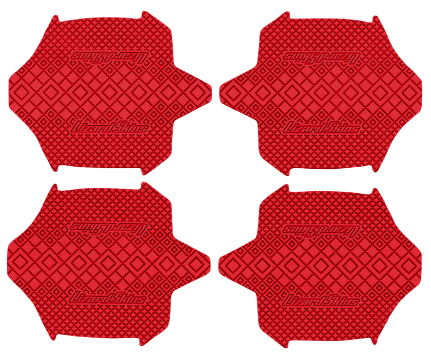 Miniatura Funda De Manillas DSP Lever Grip 0.5 Mm - Color: Rojo