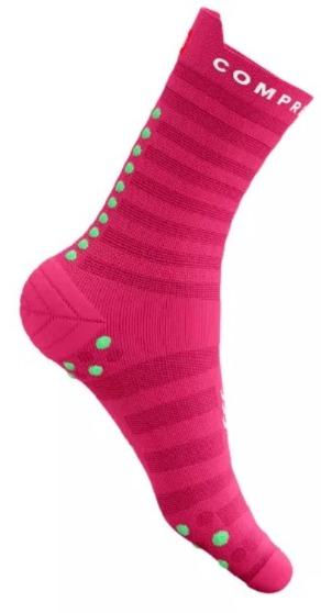 Miniatura Pro Racing Socks Run High ULTRALIGHT v4.0 - Color: Rosado-Verde-Blanco