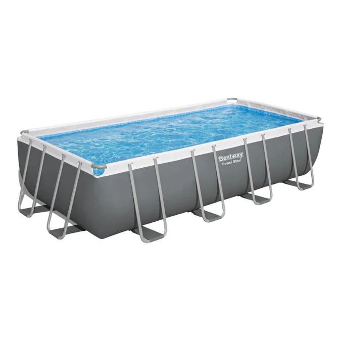 Piscina Rectangular Filtro+Accesorio 5.49X2.74X1.22M -