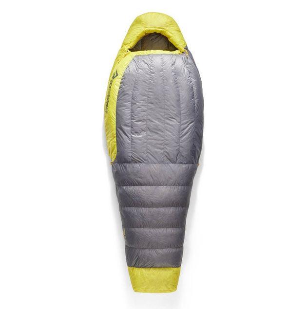 Saco de dormir Spark Women's -9C/15F Down - R - Color: Gris Amarillo